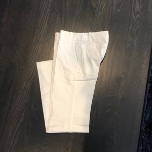 White J.Crew trouser pants